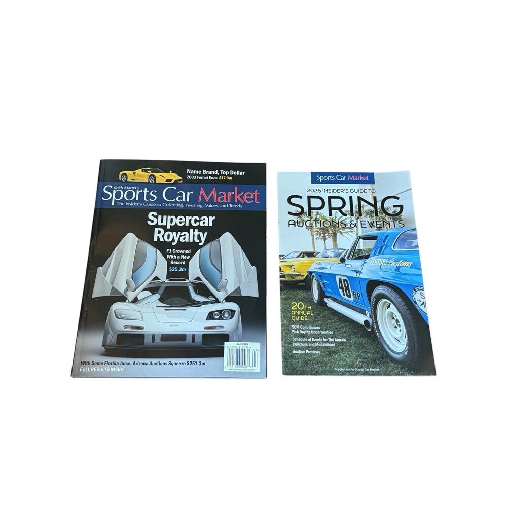 Sports Car‎ Market April 2026 Magazine + Spring Auctions Guide Amelia Island